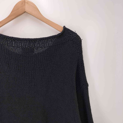 macmahon knitting mills Crew Neck Knit-Line Yin&Yang 陰陽 コットンニット メンズ