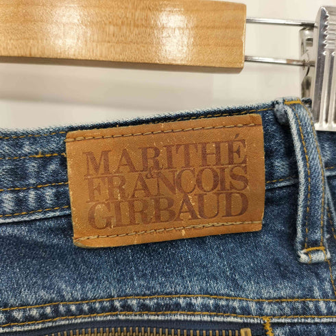 マリテフランソワジルボー MARITHE FRANCOIS GIRBAUD 90-00s マルチジップ バギーデニムパンツ メンズ 78-88