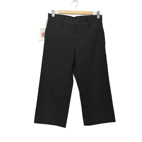 リミフゥ LIMI feu ジップアップ クロップド スラックス パンツ レディース JPN:S