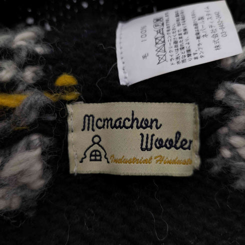 MacMahon Knitting Mills Balaclava-Flower Crochet クロシェ バラクラバ メンズ