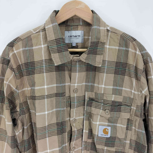 カーハートワークインプログレス Carhartt WIP L/S HADLEY SHIRT ロングスリーブ ハドリー シャツ メンズ import:XL