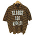 エクストララージ XLARGE 24SS PRINTED PLAID S/S SHIRT プリント柄 チェック柄 半袖 シャツ メンズ JPN:XL