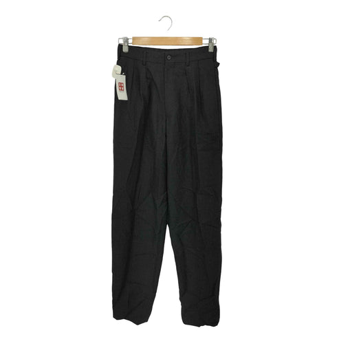メンズビギ MENS BIGI サイドアジャスター 2タック ウールスラックスパンツ メンズ S