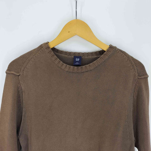 ギャップ Gap 00S OLD クルーネック コットン ニット メンズ JPN:S