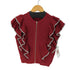 ジュエティ jouetie ZIPフリルラメニット レディース JPN:M