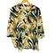 キャスパージョン CASPER JOHN 総柄 開襟 ビック シルエット S/S シャツ メンズ import:L