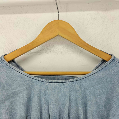 パピエ papier denim louise blouse レディース