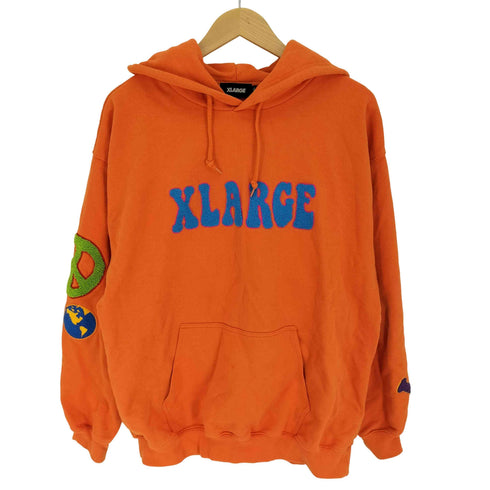 エクストララージ XLARGE FLOWER PULLOVER HOODED SWEAT フラワー プルオーバー フード スウェット パーカー メンズ JPN:XL