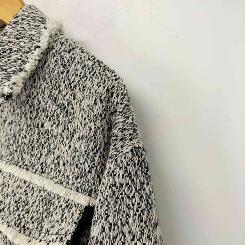 アメリ AMERI OTONA MUSE FRINGE TWEED OVER JACKET レディース FREE