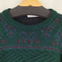LAUREL VALLEY 総柄ウール混ニットセーター メンズ import:L