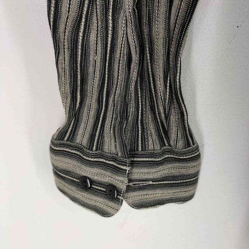 エリオット elliott レーヨン混 ストライプ L/S シャツ メンズ import:XL