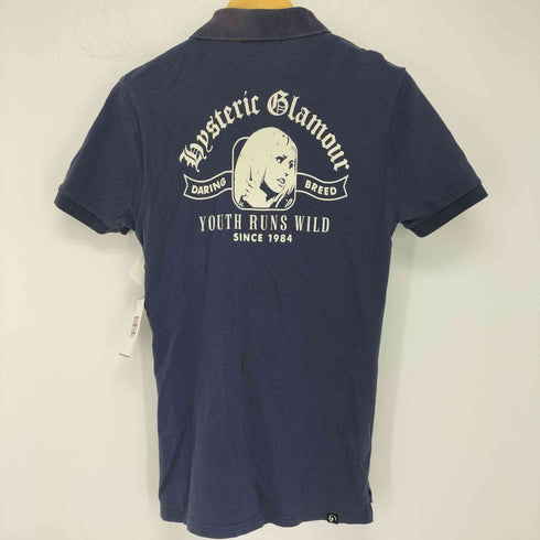 ヒステリックグラマー HYSTERIC GLAMOUR Youth Runs Wild ヒスガールプリント S/Sポロシャツ メンズ JPN:S