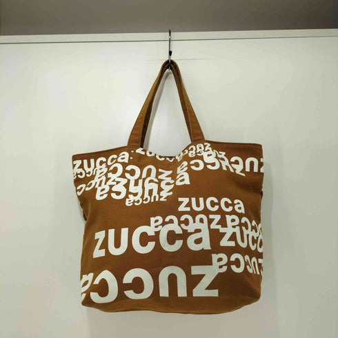 カバンドズッカ CABANE de ZUCCa ロゴプリント 総柄キャンバストートバッグ レディース