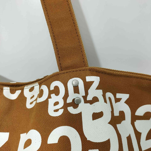 カバンドズッカ CABANE de ZUCCa ロゴプリント 総柄キャンバストートバッグ レディース