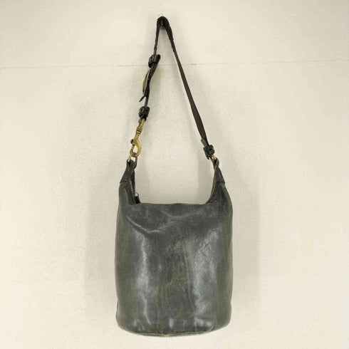コーチ COACH 編込みショルダー オールレザーショルダーバッグ メンズ