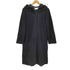 エル ELLE WOOL&CASHMERE カシミヤ混ウール フードファー ステンカラーコート レディース JPN:38