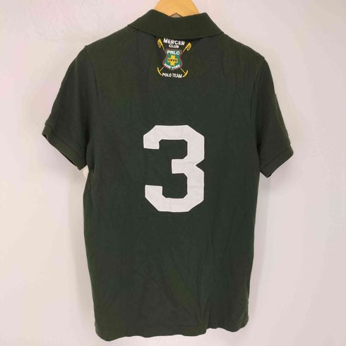 ポロバイラルフローレン Polo by RALPH LAUREN エンブレム ポニー ナンバリング S/Sポロシャツ CUSTOM FIT メンズ JPN:M