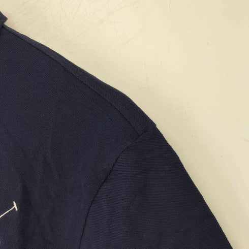 ポロバイラルフローレン Polo by RALPH LAUREN 星条旗 ビッグポニー刺繍 ナンバリング ポロシャツ メンズ JPN:L