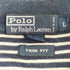 ポロバイラルフローレン Polo by RALPH LAUREN スモールポニー刺繍 ボーダー ポロシャツ メンズ JPN:L