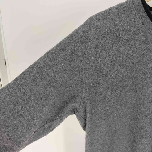 ギャップ Gap 90-00S OLD デカタグ 韓国製 Vネック 裏起毛 フリース地 プルオーバー スウェット メンズ import:XS