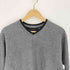 ギャップ Gap 90-00S OLD デカタグ 韓国製 Vネック 裏起毛 フリース地 プルオーバー スウェット メンズ import:XS