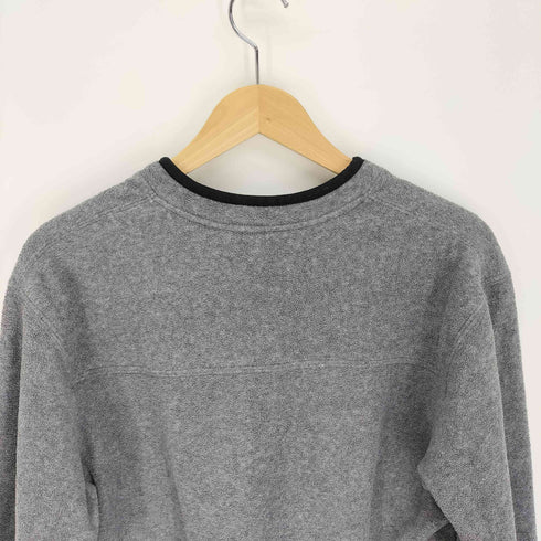 ギャップ Gap 90-00S OLD デカタグ 韓国製 Vネック 裏起毛 フリース地 プルオーバー スウェット メンズ import:XS