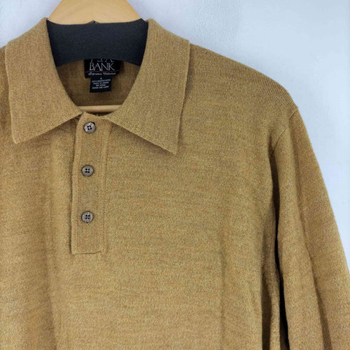 ジョスエーバンク Jos A Bank ウールハーフボタンニット メンズ import:L