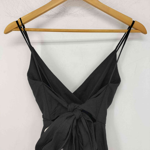 ザラ ZARA リネン混 ワンピース レディース import:XS