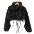 ソリン SORIN Synthetic Fur Lace-up Cardigan レディース 38