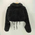 ソリン SORIN Synthetic Fur Lace-up Cardigan レディース 38