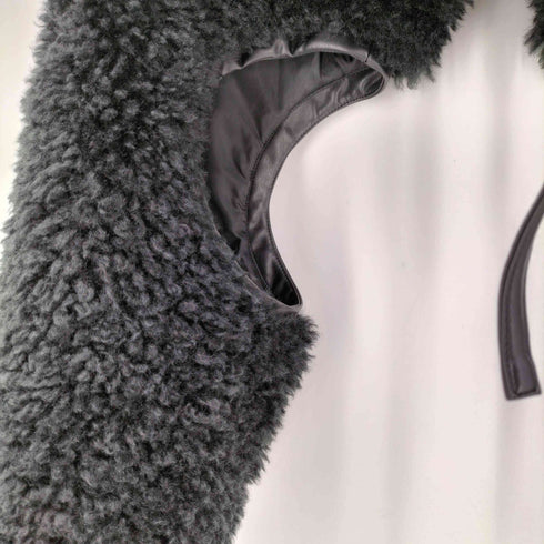 ソリン SORIN Synthetic Fur Lace-up Cardigan レディース 38