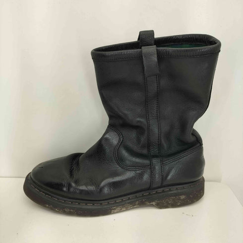 ドクターマーチン Dr.Martens IDRIS 裏地ブラックウォッチチェック ペコスブーツ メンズ UK9