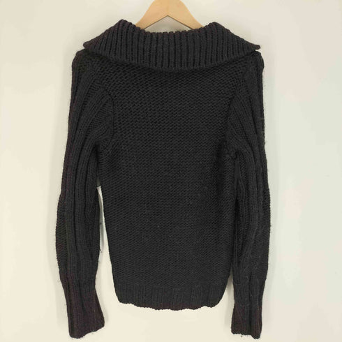 ポールアンドジョー PAUL&JOE キーネック ウール プルオーバーニット レディース JPN:S