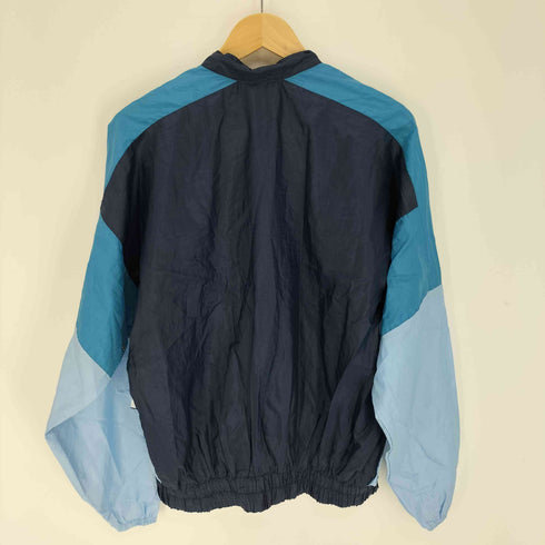 アディダス adidas 70S フランス製 万国旗タグ 切替 トレフォイルロゴパッチ スタンドネック ナイロンジャケット メンズ フランス174