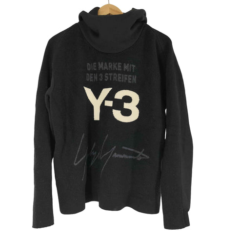 ワイスリー Y-3 U KNITTED STACKED LOGO HOODIE メンズ JPN:S
