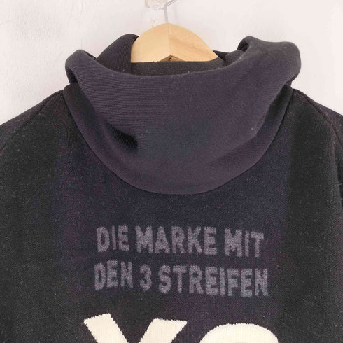 ワイスリー Y-3 U KNITTED STACKED LOGO HOODIE メンズ JPN:S