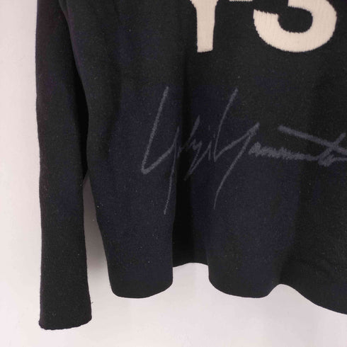 ワイスリー Y-3 U KNITTED STACKED LOGO HOODIE メンズ JPN:S