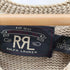 ダブルアールエルラルフローレン RRL RALPH LAUREN 00S フライ ロゴ ワッペン ミドルゲージ コットン ニット ベスト メンズ import:S