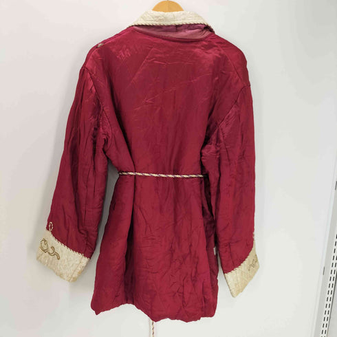50-60S Souvenir SUKA Gown Jacket スーベニア スカ ガウン 龍 ドラゴン 刺繍 サテン メンズ import:M