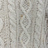 サックスフィフスアベニュー SAKS FIFTH AVENUE 70S イタリア製 VIRGIN WOOL バージン ウール モックネック フィッシャーマン ニット アラン ニット メンズ 18