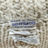 サックスフィフスアベニュー SAKS FIFTH AVENUE 70S イタリア製 VIRGIN WOOL バージン ウール モックネック フィッシャーマン ニット アラン ニット メンズ 18