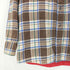 シアーズ Sears 70s 襟芯 裏地キルティング チェック柄 フランネルシャツ メンズ MEDIUM