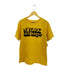 PARKIES 90s N.YORK old stager 袖裾シングル グラフィックプリント クルーネック 半袖Tシャツ カットソー メンズ L