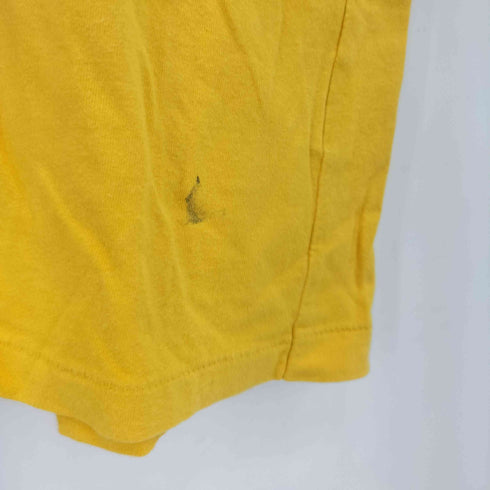 PARKIES 90s N.YORK old stager 袖裾シングル グラフィックプリント クルーネック 半袖Tシャツ カットソー メンズ L