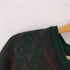 THE ITALIAN SWEATER CO イタリア製 アーガイル柄 ミックスカラー ウール アクリル Vネック ニット セーター メンズ import:M