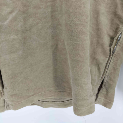 シアーズ Sears 60-70S Premiere USA製 襟袖ボア NYNCO ジップ 裾ジップ スキッパー レースアップ ドリルトップ プルオーバー シャツ メンズ import:S