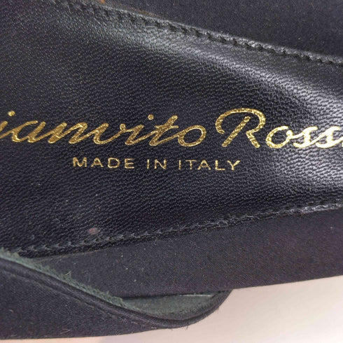 ジャンビトロッシ Gianvito Rossi フロントリボンピンヒールサンダル レディース EUR:38