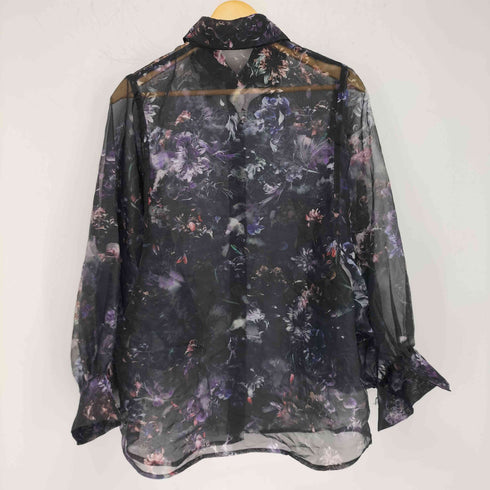 ハレ HARE ARTflowerシアーシャツ レディース FREE