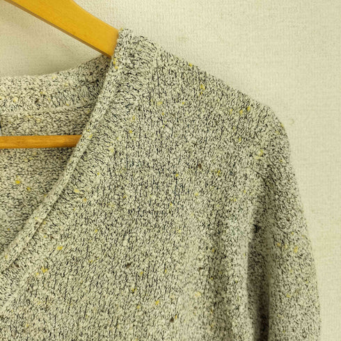 コロンビア Columbia L/S Vロールネックコットンニット レディース import:M