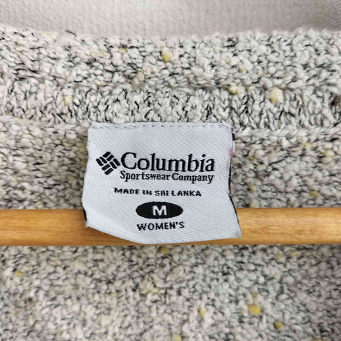 コロンビア Columbia L/S Vロールネックコットンニット レディース import:M